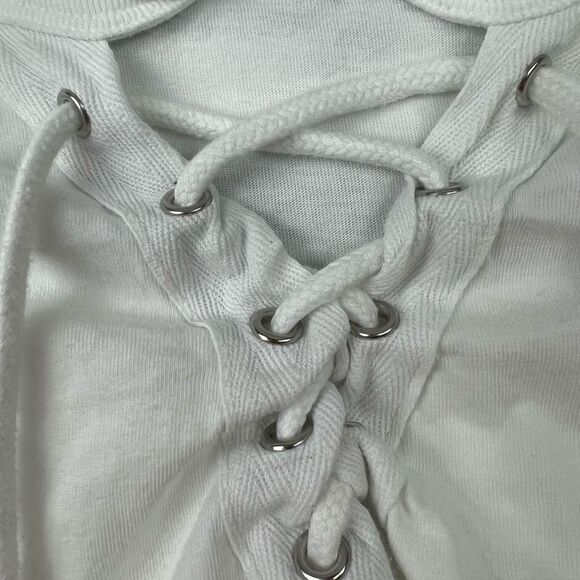 Victoria’s Secret PINK long sleeve lace up t-shirt - Picture 7 of 10